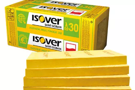 Isover Multimax 30 - mineralna steklena volna - visoka toplotna izolativnost 