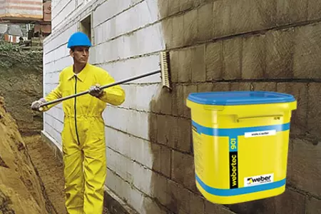 webertec 901 - Osnovni premaz pred nanosom bitumenski hidroizolacij