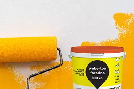 weberton topDry - barva za fasado