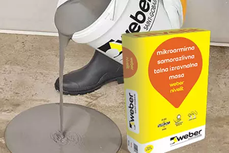 Weber Nivelit - Samorazlivna talna izravnalna masa