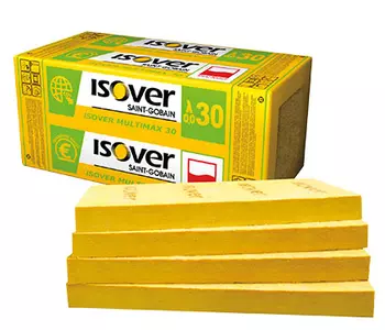 Isover Multimax 30 - mineralna steklena volna - visoka toplotna izolativnost 