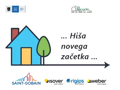 Hiša novega začetka - Saint-Gobain dobrodelna akcija v poplavah Avgusta 2023