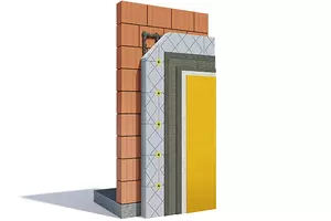 fasadni sistem webertherm family na običajnih EPS-F izolacijskih ploščah