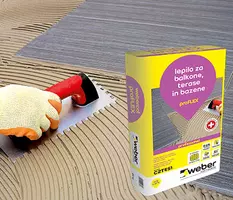 webercol proFLEX - lepilo za balkone, terase in bazene