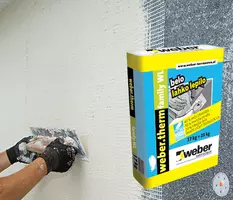 webertherm family WL - BELO, LAHKO fasadno lepilo za lepljenje in armiranje