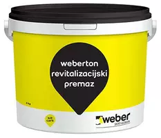 Revitalizacijski premaz za weberpas marmolit zaključne sloje v primeru učinka bledenja, ki je posledica površinske kristalizacije.