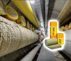 ISOVER U TECH Wired Mat MT 4.0 - Toplotna izolacija za cevovode, velike kotlovne sisteme, daljinsko ogrevanje, industrijske dimnike in izpušne cevi.