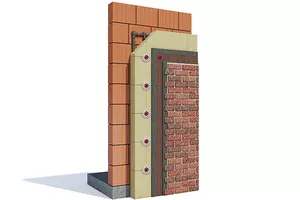 webertherm AK 500/BK 500 - Fasadni sistem s klinker ali oblogo iz keramičnih ploščic. 