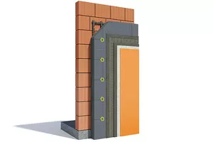 webertherm demit original - Fasadni sistem na EPS izolacijskih ploščah z razbremenilnimi zarezami za dimenzijsko stabilnost.