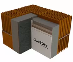 weber PVC ločitveni profil tankoslojnega zaključnega ometa