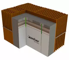 weber mini dilatacijski profil fasada