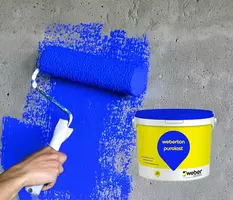 weberton purolast fasadna barva - primerna za barvanje betonskih površin
