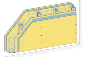 EW23RH - Suhomontažne protivlomne stene, stena z dvojno podkonstrukcijo, 3-slojno oblogo - RC 2, z Rigidur H mavčno vlakneno ploščo in jekleno pločevino. EW23RH - Suhomontažne protivlomne stene, stena z dvojno podkonstrukcijo, 3-slojno oblogo - RC 2, z Rigidur H mavčno vlakneno ploščo in jekleno pločevino.