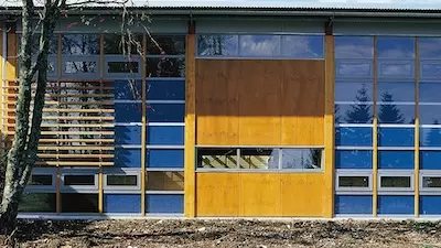 Prezračevana fasada - steklena volna