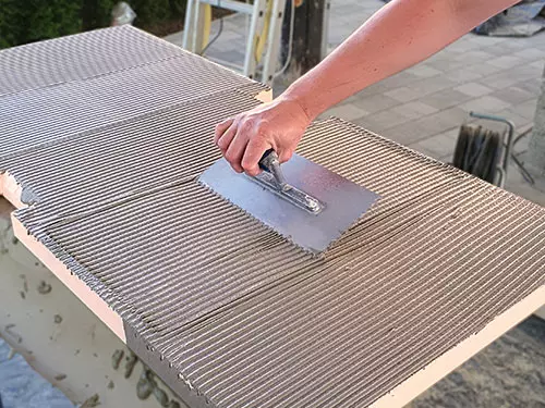 webertherm Technik - fasadno lepilo za lesene podlage