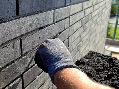 webertherm 371 - izvedba klinker fasade - fugirna masa