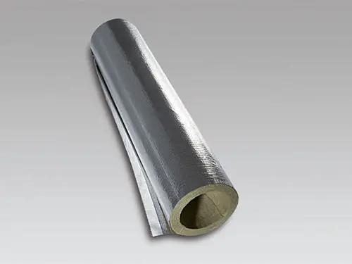 ISOVER U PROTECT PIPE SECTION ALU2 - Rešitev 2 v 1 za maksimalno zaščito pred ognjem in vročino. Toplotna in protipožarna zaščita za cevi.