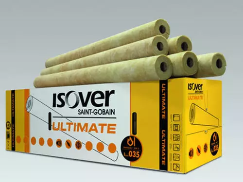 ISOVER U TECH PIPE SECTION MT 4.0 - Za izolacijo vseh vrst cevovodov v gradbeništvu in industrijskem inženirstvu.