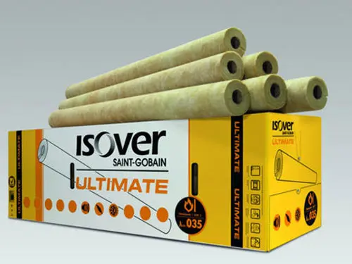 ISOVER U TECH PIPE SECTION MT 4.0 - Za izolacijo vseh vrst cevovodov v gradbeništvu in industrijskem inženirstvu.