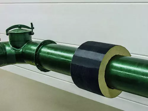 ISOVER U TECH Pipe Section Mat MT 7.0 G1 - Za energetsko učinkovito izolacijo pri velikih premerih cevi.