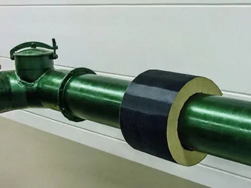 ISOVER U TECH Pipe Section Mat MT 7.0 G1 - Za energetsko učinkovito izolacijo pri velikih premerih cevi.