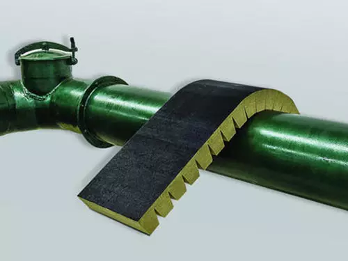 ISOVER U TECH Pipe Section Mat MT 7.0 G1 - Za energetsko učinkovito izolacijo pri velikih premerih cevi.