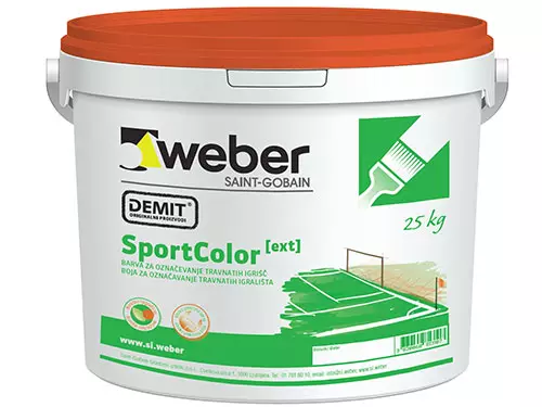Weber SportColor - Barva za označevanje travnatih igrišč