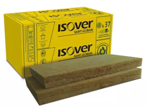 ISOVER PLU - Plošča iz mineralne kamene volne, ki je izdelana kot trpežen izdelek za široko uporabo.