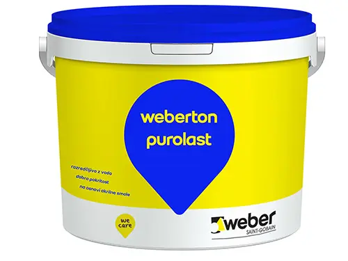 weberton purolast fasadna barva - primerna za barvanje betonskih površin