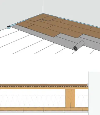 FS10RP - Rigiplan estrih element.