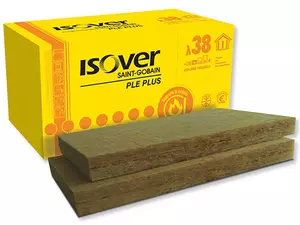 Plošče iz bazaltne mineralne volne PLE PLUS se uporabljajo za toplotno, zvočno in požarno izolacijo v civilnih in industrijskih objektih.