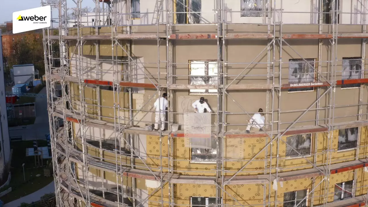 Wärmedämmung des Speicherballetts: Quartier in Berlin-Spandau wird mit weber.therm circle gedämmt thumbnail
