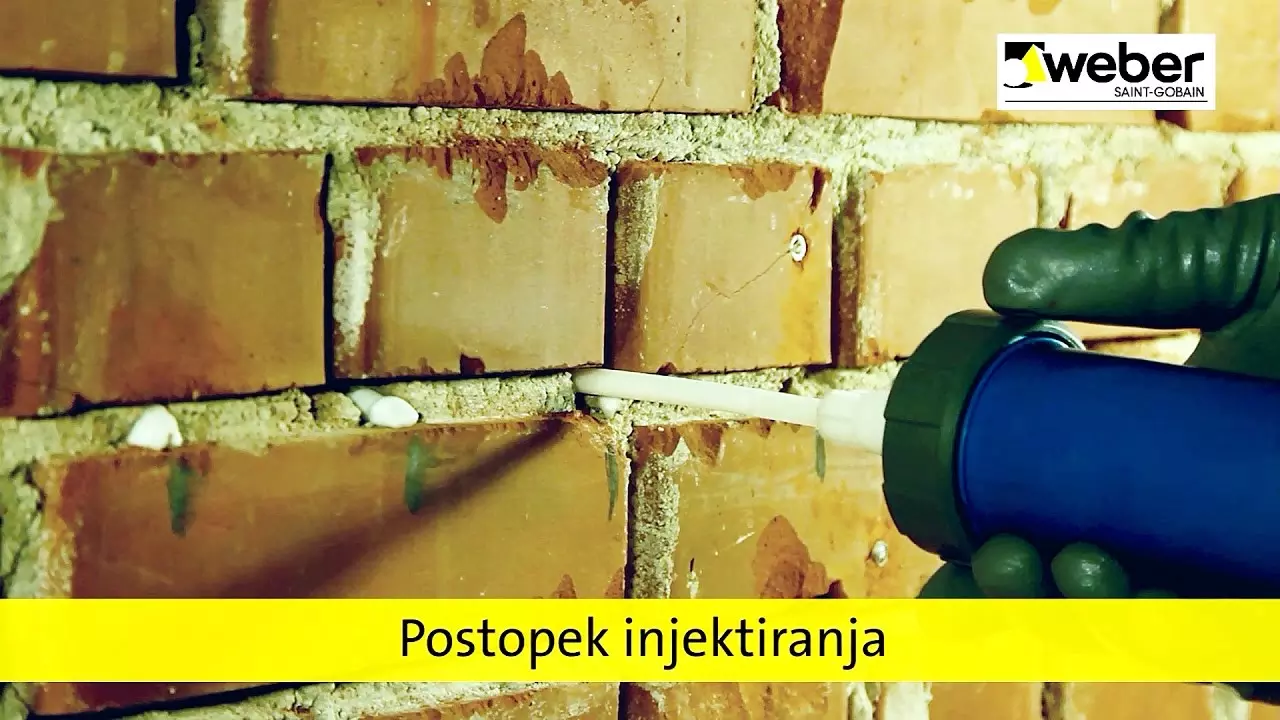 Enostavna rešitev za vlažne stene - webertec 946 injektirna krema thumbnail
