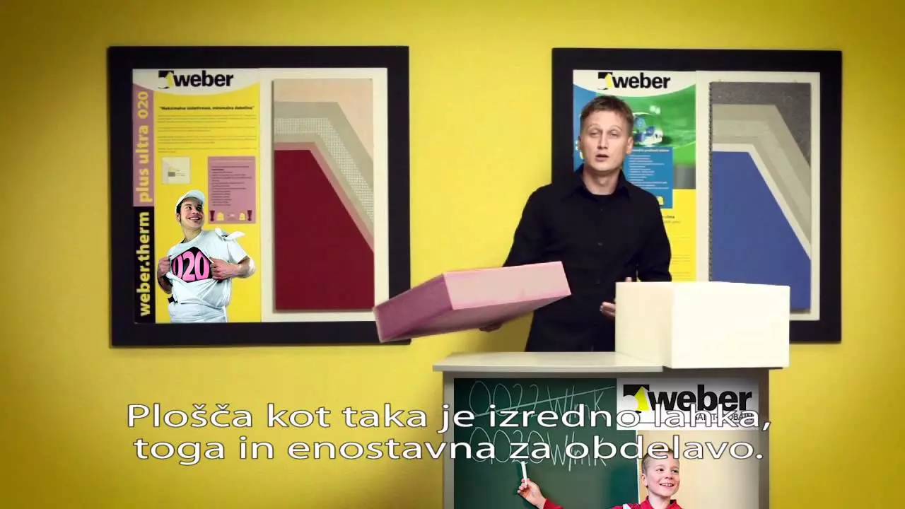 weber.therm plus ultra - 50% višja toplotna izolativnost thumbnail